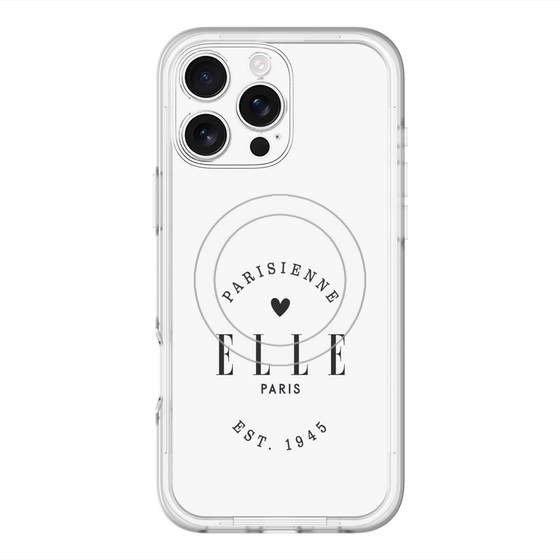 スリムプロテクションプレミアムケース with MagSafe［ ELLE - Parisienne ］