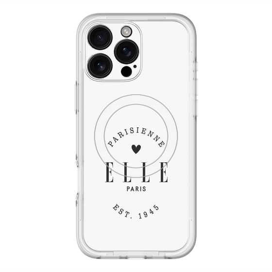 スリムプロテクションプレミアムケース with MagSafe［ ELLE - Parisienne ］