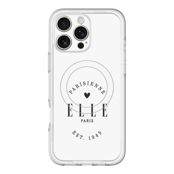 スリムプロテクションプレミアムケース with MagSafe［ ELLE - Parisienne ］