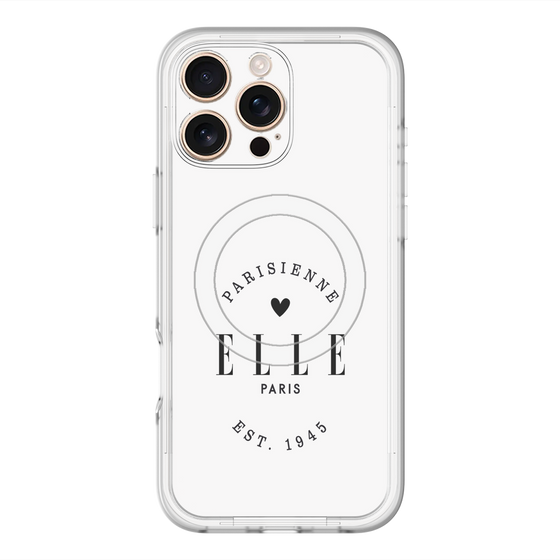 スリムプロテクションプレミアムケース with MagSafe［ ELLE - Parisienne ］