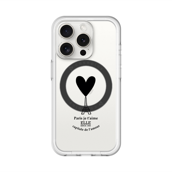スリムプロテクションプレミアムケース with MagSafe［ ELLE - Paris je t'aime ］