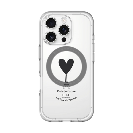 スリムプロテクションプレミアムケース with MagSafe［ ELLE - Paris je t'aime ］