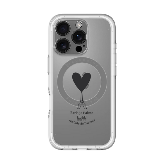 スリムプロテクションプレミアムケース with MagSafe［ ELLE - Paris je t'aime ］