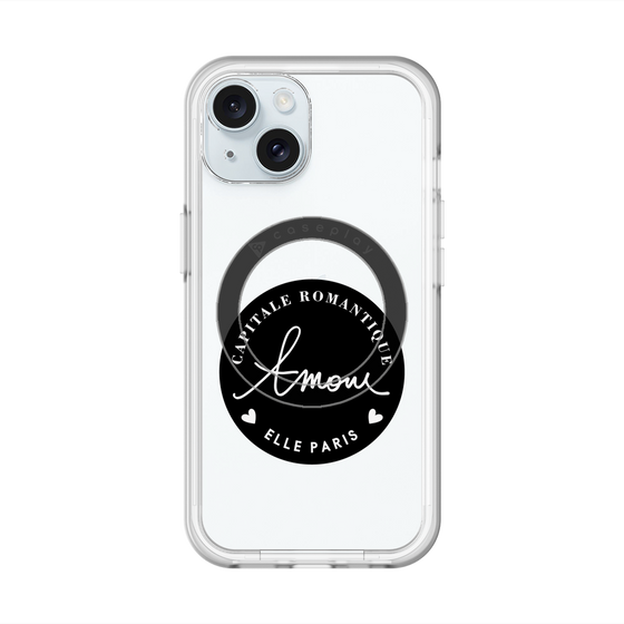 スリムプロテクションプレミアムケース with MagSafe［ ELLE - Capitale Romantique ］