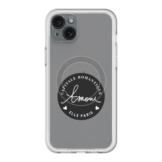 スリムプロテクションプレミアムケース with MagSafe［ ELLE - Capitale Romantique ］