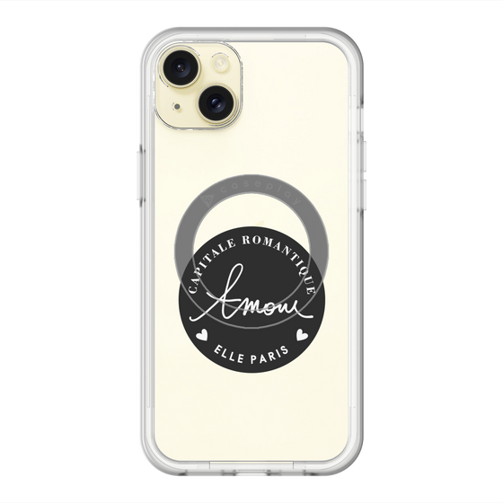 スリムプロテクションプレミアムケース with MagSafe［ ELLE - Capitale Romantique ］