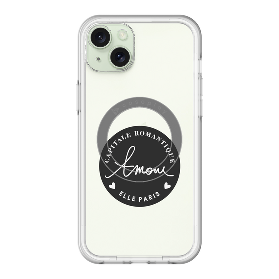 スリムプロテクションプレミアムケース with MagSafe［ ELLE - Capitale Romantique ］