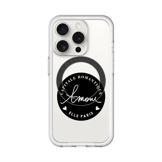 スリムプロテクションプレミアムケース with MagSafe［ ELLE - Capitale Romantique ］