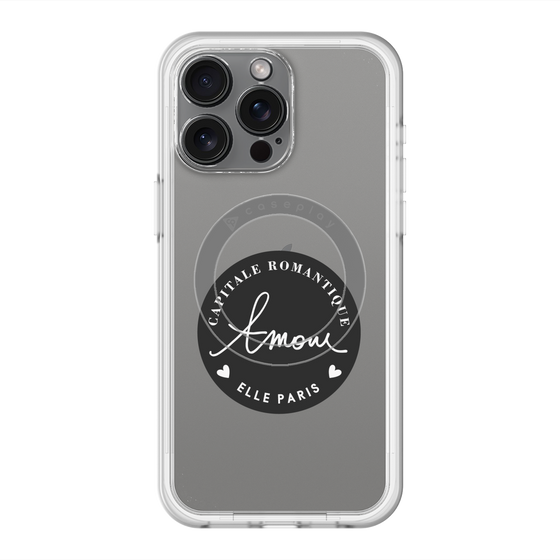 スリムプロテクションプレミアムケース with MagSafe［ ELLE - Capitale Romantique ］