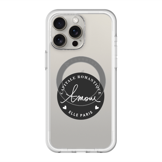 スリムプロテクションプレミアムケース with MagSafe［ ELLE - Capitale Romantique ］