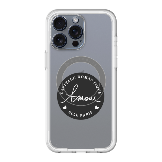 スリムプロテクションプレミアムケース with MagSafe［ ELLE - Capitale Romantique ］