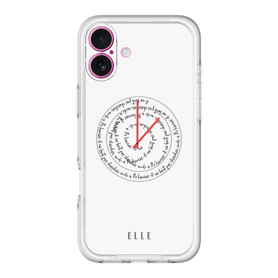 スリムプロテクションプレミアムケース with MagSafe［ ELLE - Do not look to 12 to 2 p.m. ］