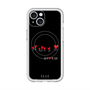 スリムプロテクションプレミアムケース with MagSafe［ ELLE - Let who love me follow me - ブラック ］