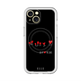 スリムプロテクションプレミアムケース with MagSafe［ ELLE - Let who love me follow me - ブラック ］
