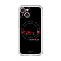 スリムプロテクションプレミアムケース with MagSafe［ ELLE - Let who love me follow me - ブラック ］