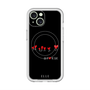 スリムプロテクションプレミアムケース with MagSafe［ ELLE - Let who love me follow me - ブラック ］