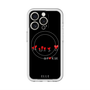 スリムプロテクションプレミアムケース with MagSafe［ ELLE - Let who love me follow me - ブラック ］