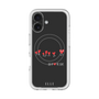 スリムプロテクションプレミアムケース with MagSafe［ ELLE - Let who love me follow me - ブラック ］