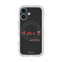 スリムプロテクションプレミアムケース with MagSafe［ ELLE - Let who love me follow me - ブラック ］