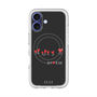 スリムプロテクションプレミアムケース with MagSafe［ ELLE - Let who love me follow me - ブラック ］
