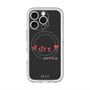 スリムプロテクションプレミアムケース with MagSafe［ ELLE - Let who love me follow me - ブラック ］