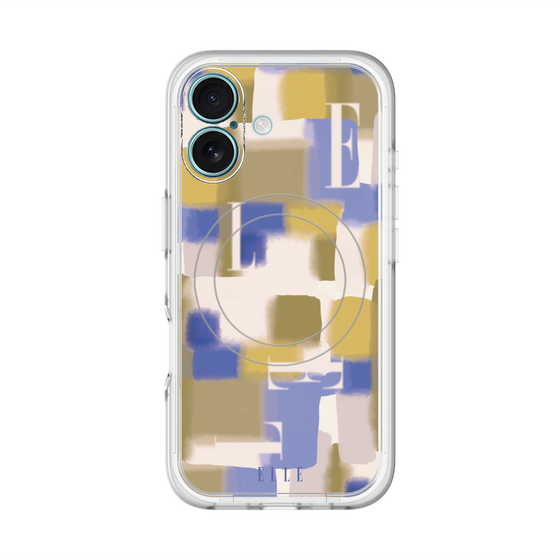 スリムプロテクションプレミアムケース with MagSafe［ ELLE - Iconics Prints4 ］