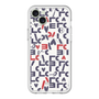 スリムプロテクションプレミアムケース with MagSafe［ ELLE - Simply Graphical ］