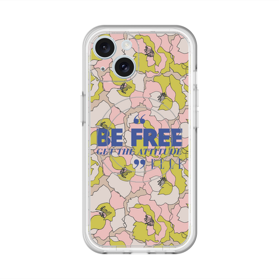 スリムプロテクションプレミアムケース with MagSafe［ ELLE - Be Free ］