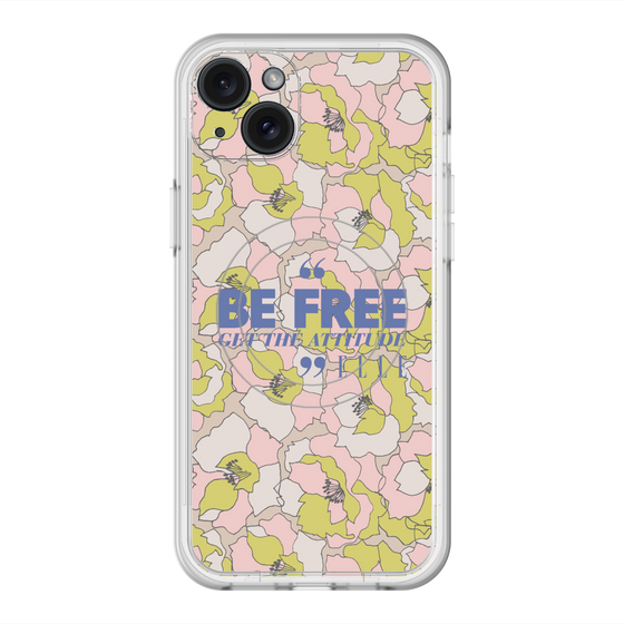 スリムプロテクションプレミアムケース with MagSafe［ ELLE - Be Free ］