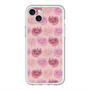 スリムプロテクションプレミアムケース with MagSafe［ ELLE - Cat Pattern - ピンク ］