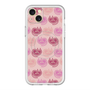 スリムプロテクションプレミアムケース with MagSafe［ ELLE - Cat Pattern - ピンク ］