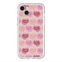 スリムプロテクションプレミアムケース with MagSafe［ ELLE - Cat Pattern - ピンク ］