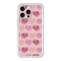 スリムプロテクションプレミアムケース with MagSafe［ ELLE - Cat Pattern - ピンク ］
