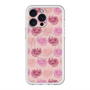 スリムプロテクションプレミアムケース with MagSafe［ ELLE - Cat Pattern - ピンク ］