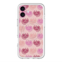 スリムプロテクションプレミアムケース with MagSafe［ ELLE - Cat Pattern - ピンク ］