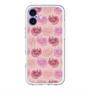 スリムプロテクションプレミアムケース with MagSafe［ ELLE - Cat Pattern - ピンク ］