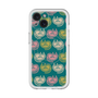 スリムプロテクションプレミアムケース with MagSafe［ ELLE - Cat Pattern - グリーン ］