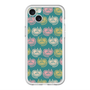 スリムプロテクションプレミアムケース with MagSafe［ ELLE - Cat Pattern - グリーン ］