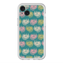 スリムプロテクションプレミアムケース with MagSafe［ ELLE - Cat Pattern - グリーン ］