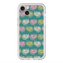スリムプロテクションプレミアムケース with MagSafe［ ELLE - Cat Pattern - グリーン ］