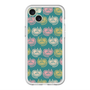 スリムプロテクションプレミアムケース with MagSafe［ ELLE - Cat Pattern - グリーン ］