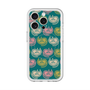 スリムプロテクションプレミアムケース with MagSafe［ ELLE - Cat Pattern - グリーン ］