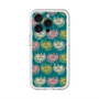 スリムプロテクションプレミアムケース with MagSafe［ ELLE - Cat Pattern - グリーン ］