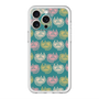 スリムプロテクションプレミアムケース with MagSafe［ ELLE - Cat Pattern - グリーン ］