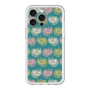スリムプロテクションプレミアムケース with MagSafe［ ELLE - Cat Pattern - グリーン ］