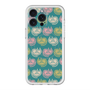 スリムプロテクションプレミアムケース with MagSafe［ ELLE - Cat Pattern - グリーン ］