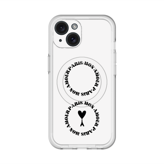 スリムプロテクションプレミアムケース with MagSafe［ ELLE - Mon Amour Paris ］