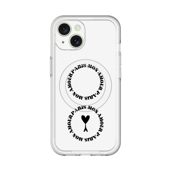 スリムプロテクションプレミアムケース with MagSafe［ ELLE - Mon Amour Paris ］