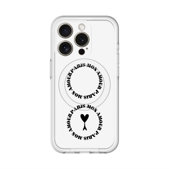 スリムプロテクションプレミアムケース with MagSafe［ ELLE - Mon Amour Paris ］