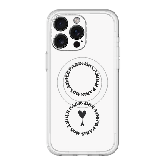 スリムプロテクションプレミアムケース with MagSafe［ ELLE - Mon Amour Paris ］
